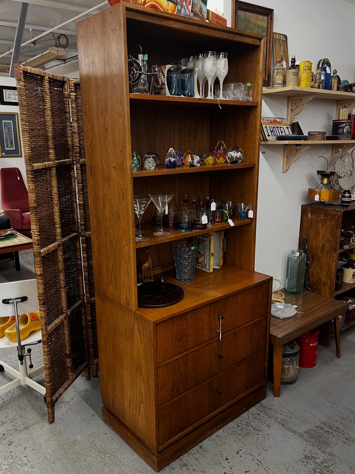 Drexel furniture co. China cabinet from the early 70s. $795