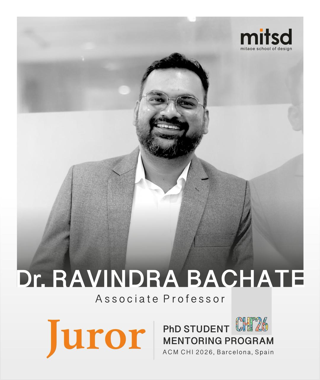 MIT - We are proud to share that Dr. Ravindra Bachate, Associate ...