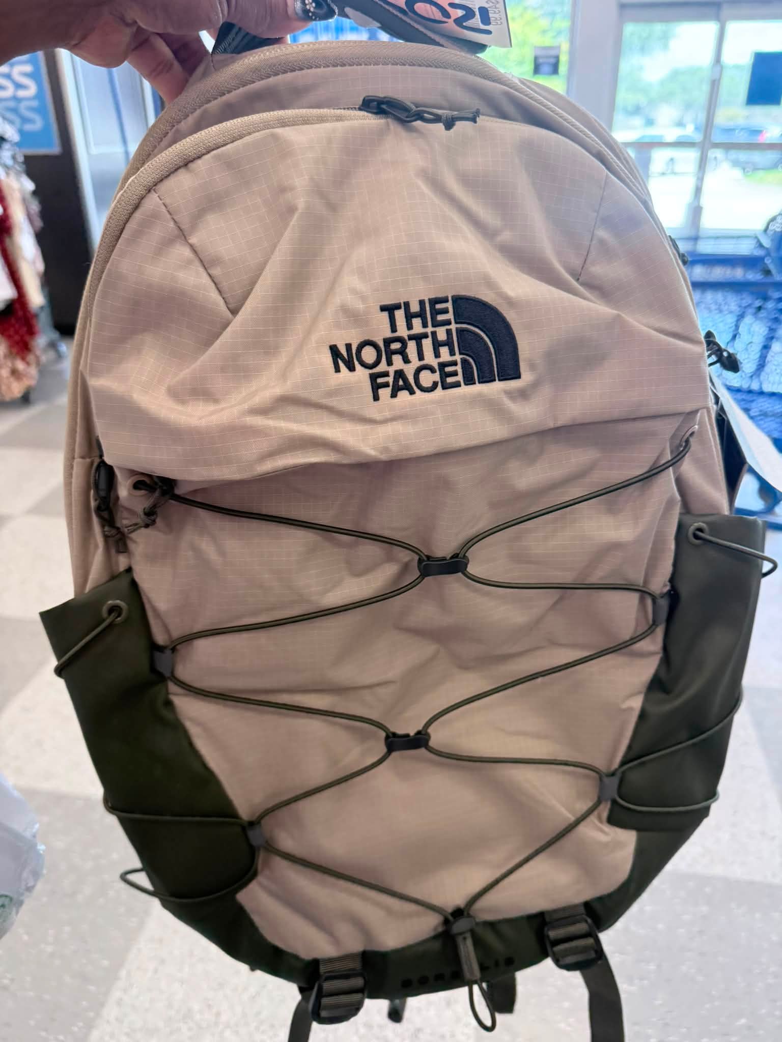 north face backpack ross Do Not Cross Checkered Print inch laptop compartment and a front organiser section for your phone Girlies run to Ross spotted