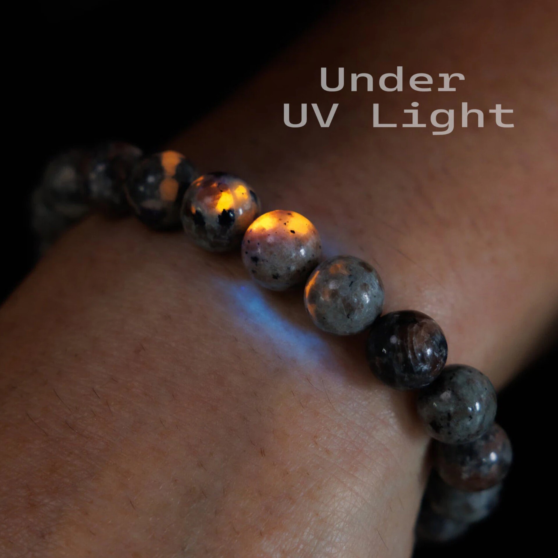 Halloween Crystal Bracelet, Halloween Crystal Jewelry, Orange and Black