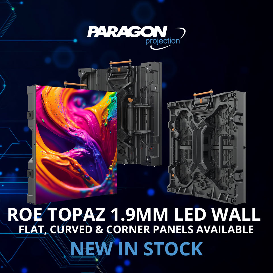 🌟 New in Stock: ROE Topaz 1.9mm LED... - Paragon Projection | Facebook