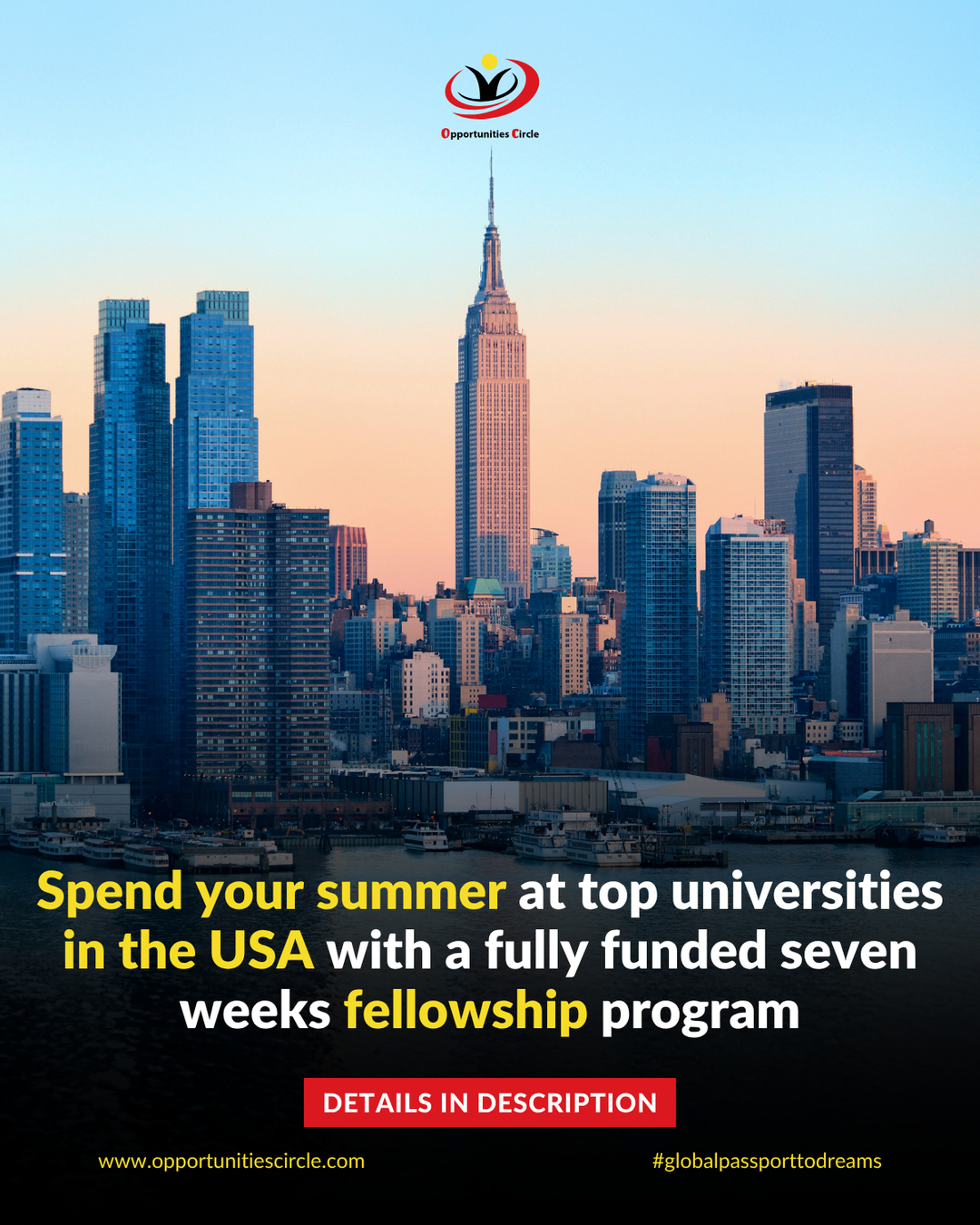 Opportunities - Junior Summer Institute 2026 in the USA | Fully Funded ...