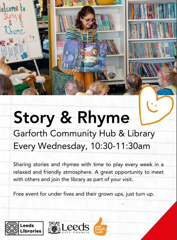 Garforth - 💭Did you know- stories and rhymes are great for supporting ...