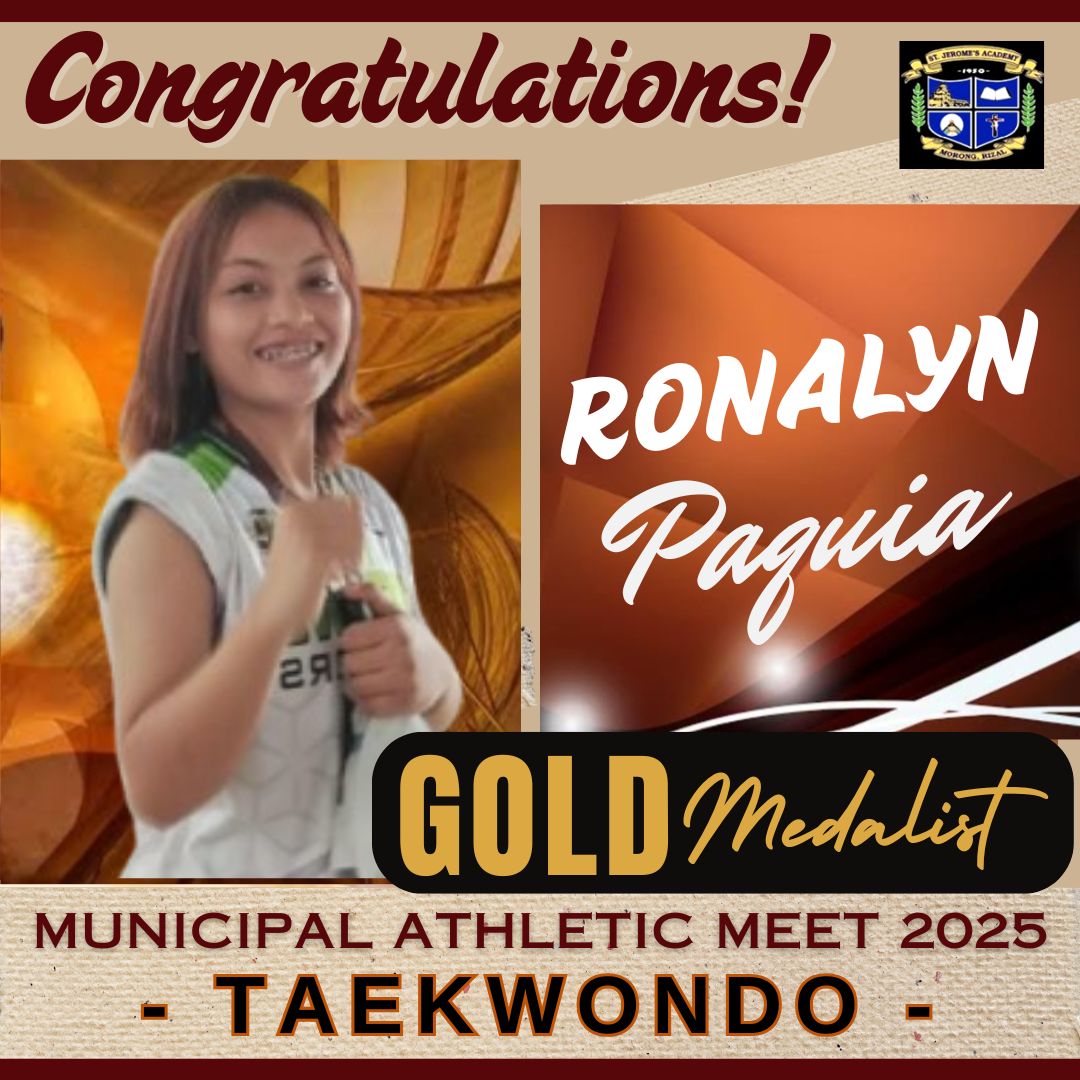 A knockout performance! 𝗥𝗢𝗡𝗔𝗟𝗬𝗡... - St. Jerome's Academy | Facebook