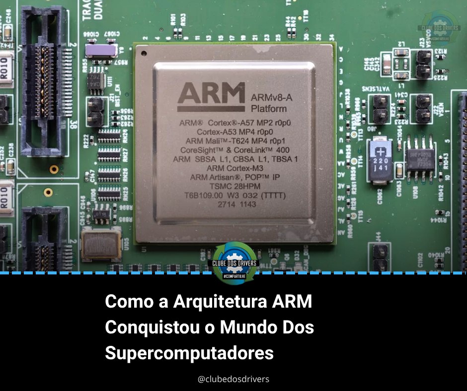 Clube - ⚙️ Fundada em 1990 como Acorn RISC Machine, a ARM revolucionou ...
