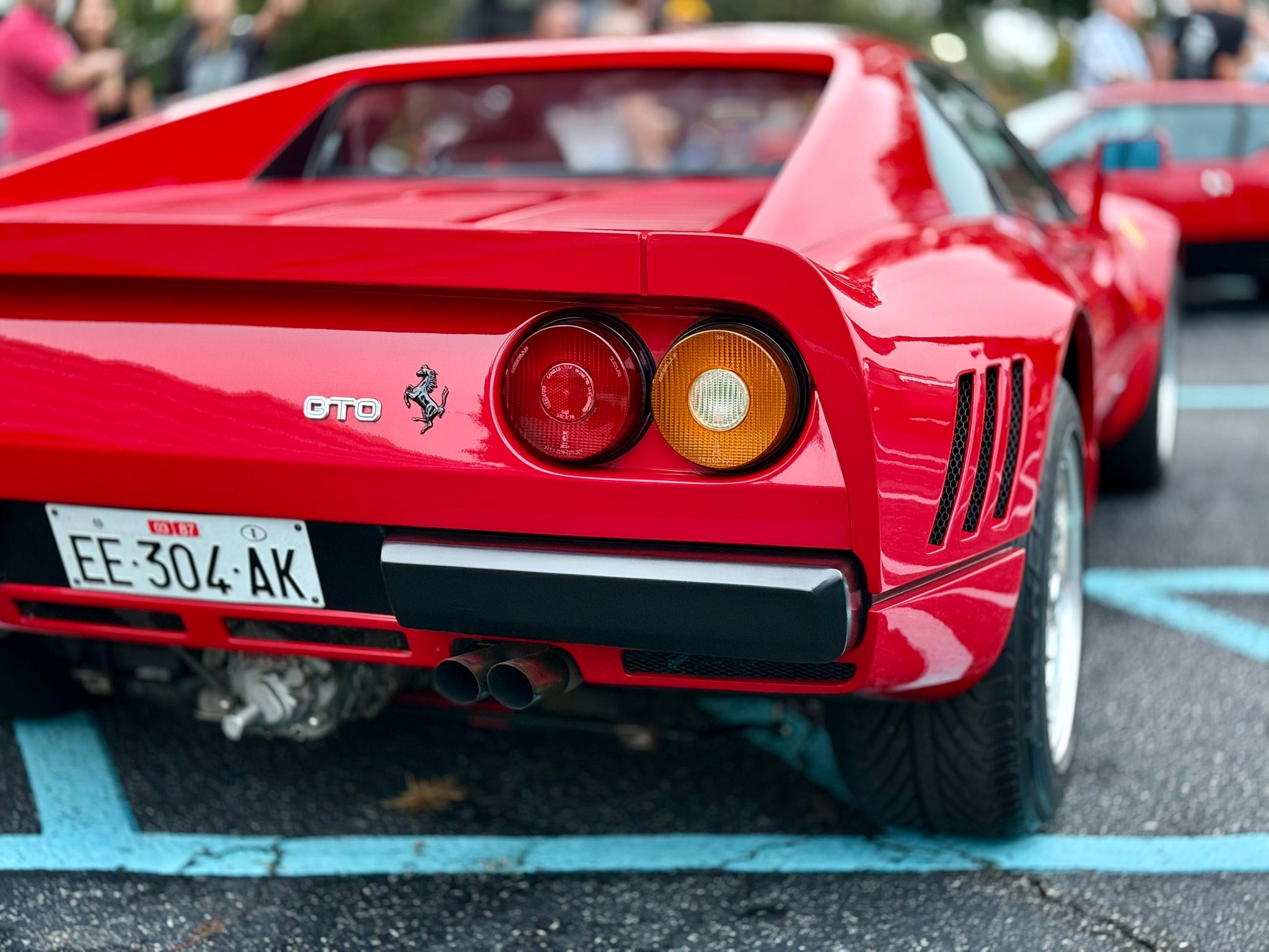 Niki Lauda's Ferrari 288 GTO makes a rare public appearance