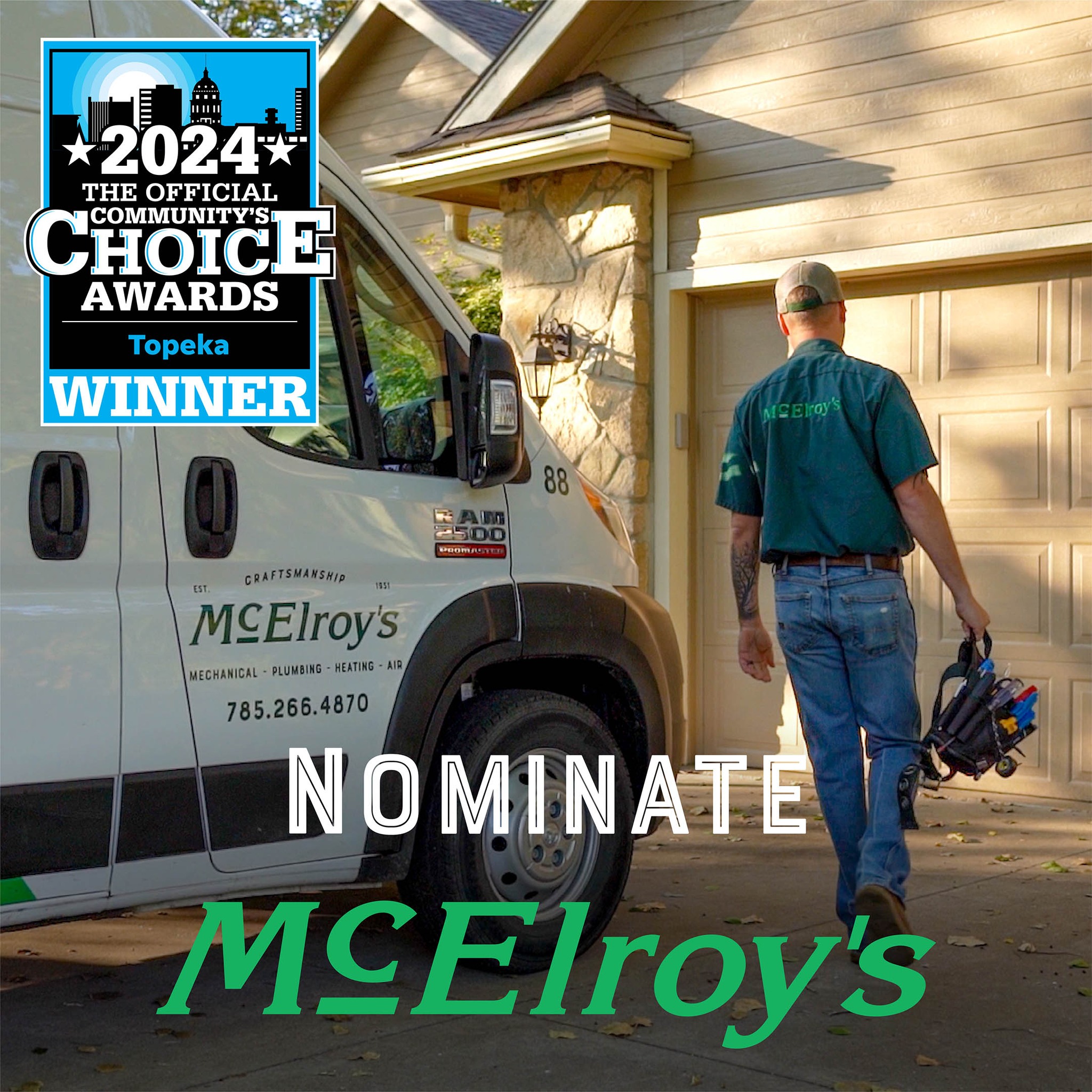 McElroy's Plumbing, Heating & Air Conditioning | Topeka KS