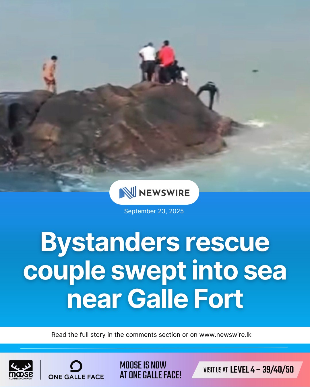 Newswire - A group of bystanders have risked their lives... | Facebook