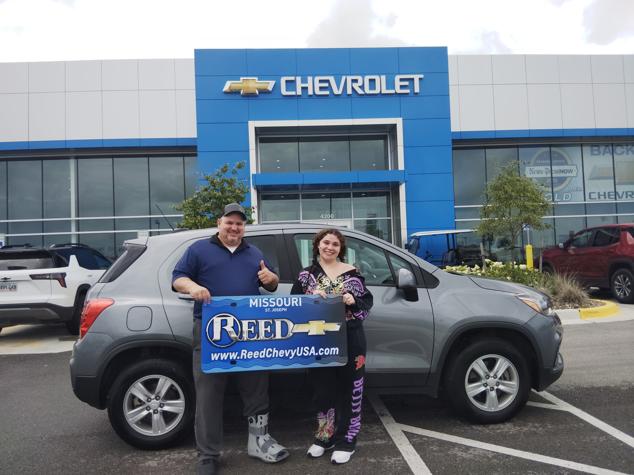 Reed - Congratulations to Whisper Giles on your 2020 Chevy Trax! 🎉 With ...