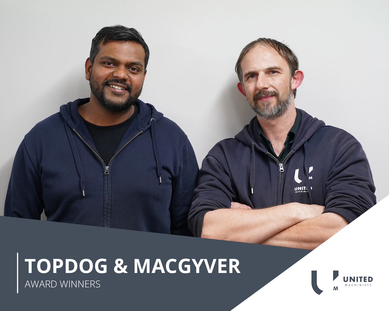 Congratulations to Rinesh Raj and Matt... - United Machinists | Facebook