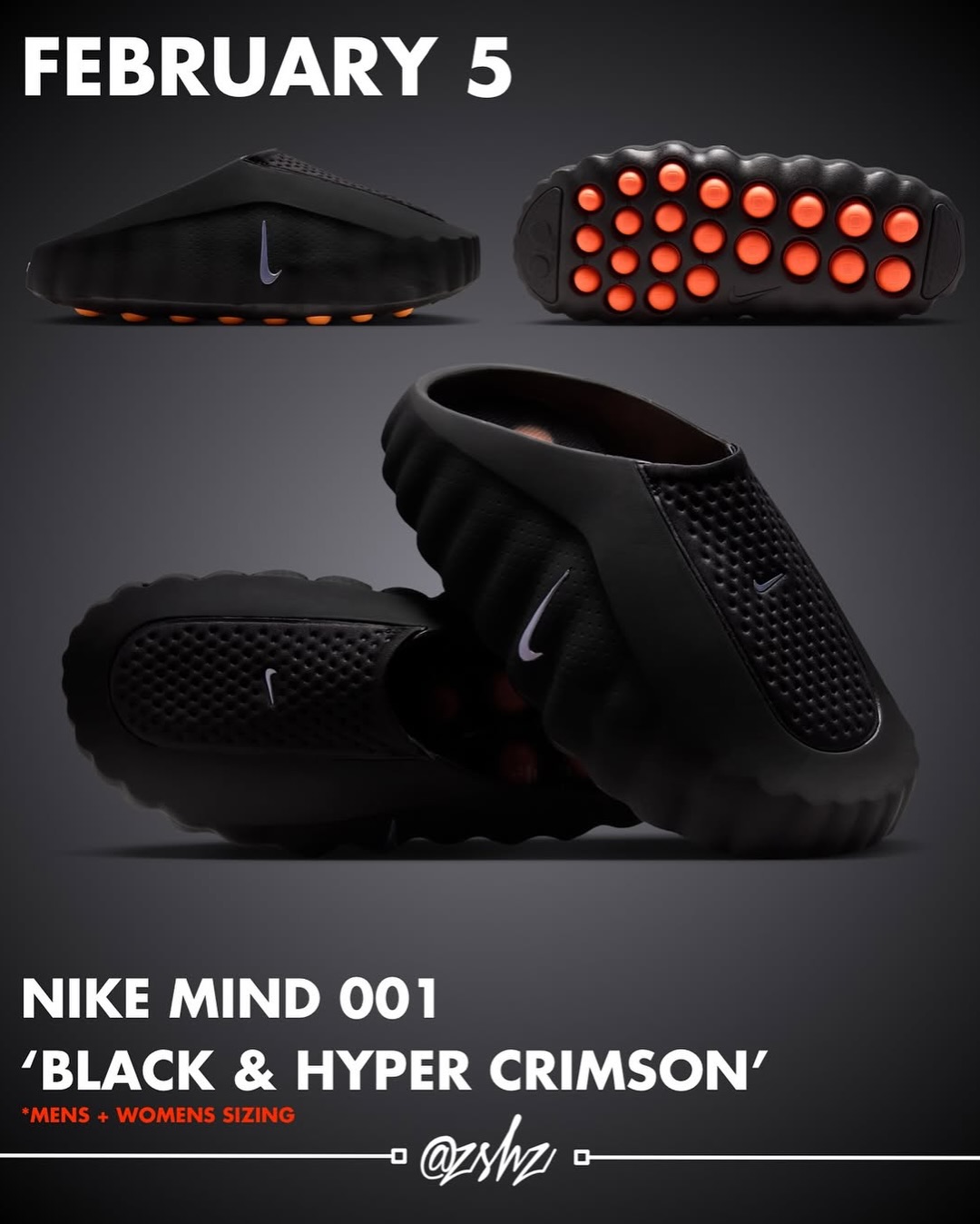 S/O Nike for giving the guys a first look at the new Nike Mind 001