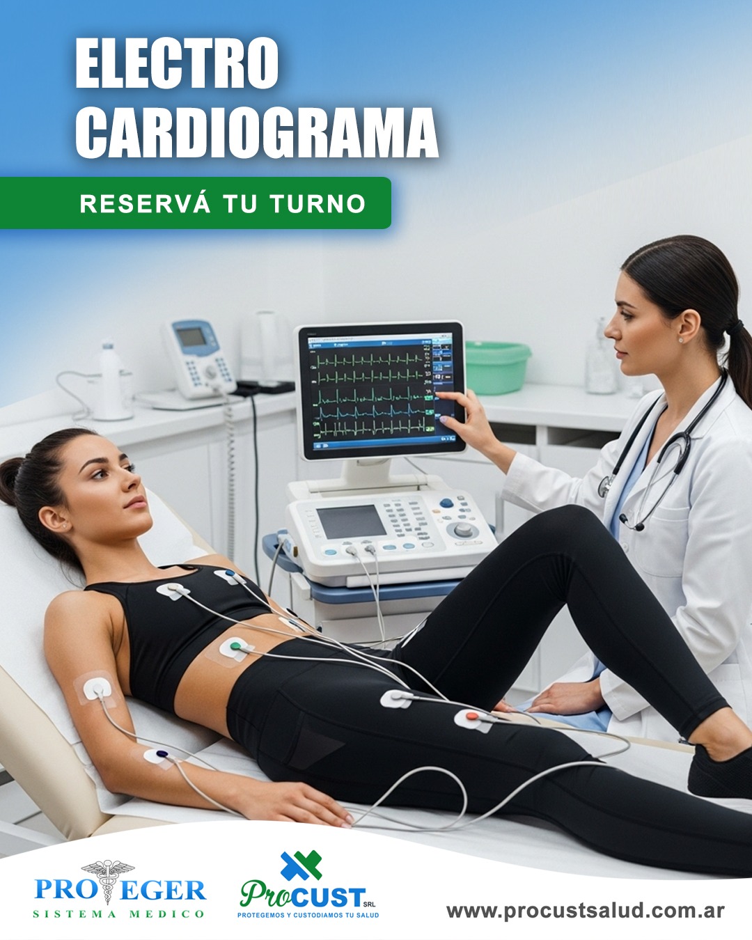 Pro-eger - Turnos disponibles para tu electrocardiograma. 🩺 ️ Cuidá tu ...