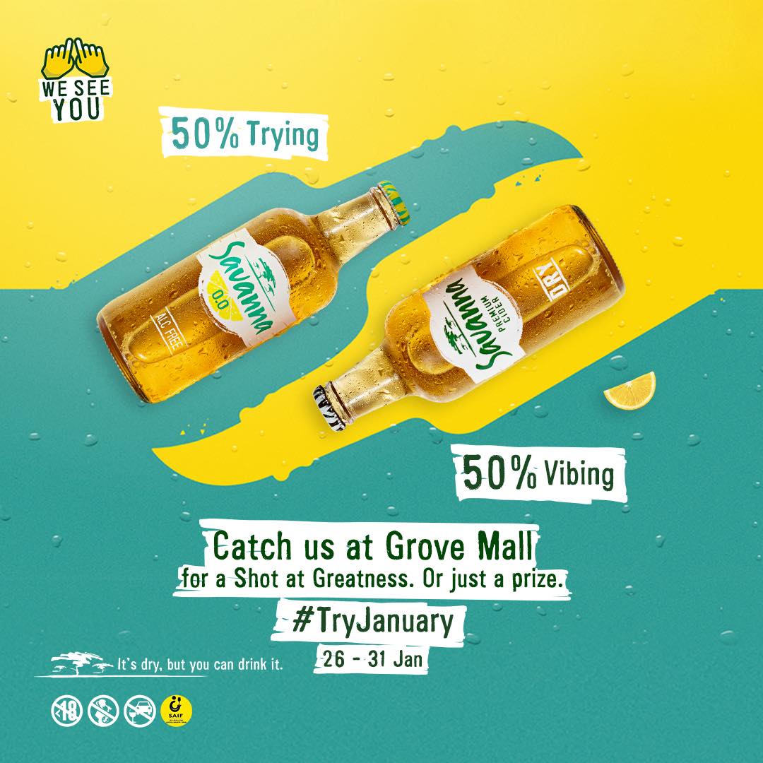 Grove Mall - The Savanna TryJanuary challenge is live at... | Facebook