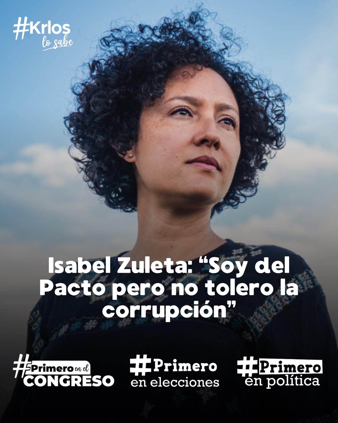 Primero - #Ahora La senadora se fue con todo tras el preconteo de la ...