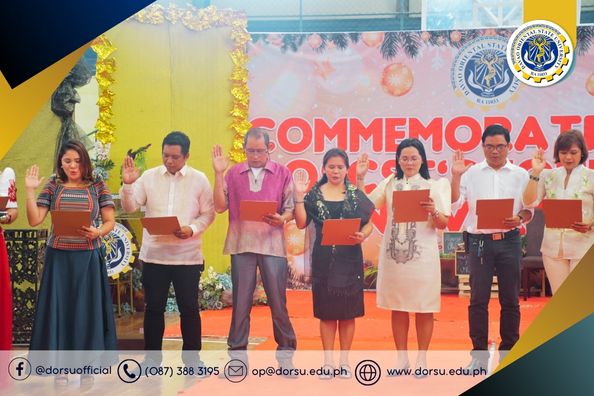 Davao Oriental State University - On December 13, the entire community ...