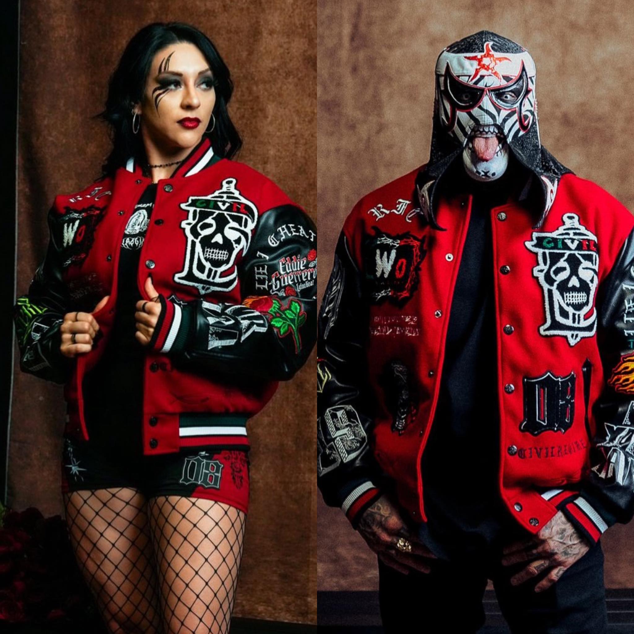 Stephanie Vaquer and Penta in the new WWE LWO Letterman
