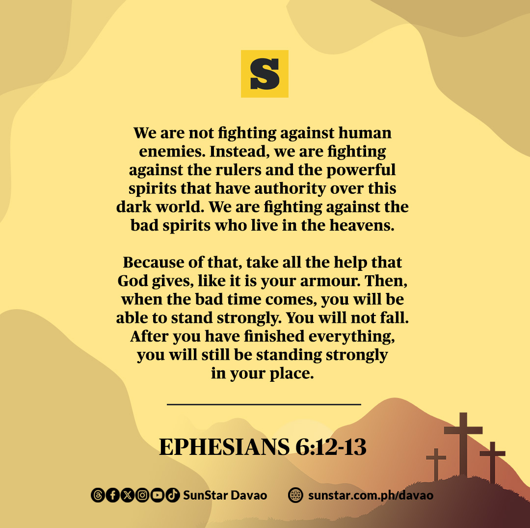SunStar - DAILY BIBLE VERSE #AllYouNeedToKnow | Facebook