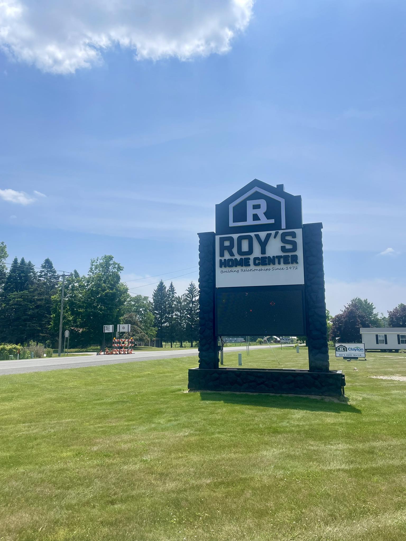 🚧 We’re Open and Accessible! 🚧 Road... - Roy's Home Center | Facebook