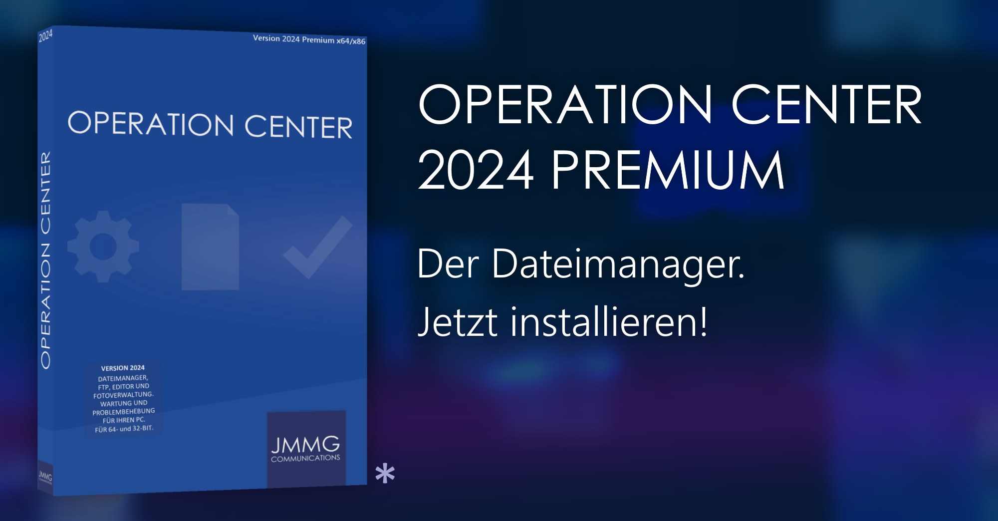 JMMG - +++ NEU +++ Operation Center 2024 Premium Installieren Sie jetzt ...