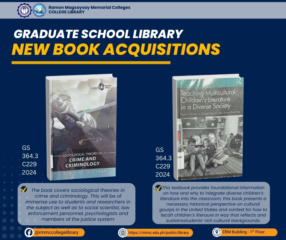 RMMC College Library added a new photo. - RMMC College Library