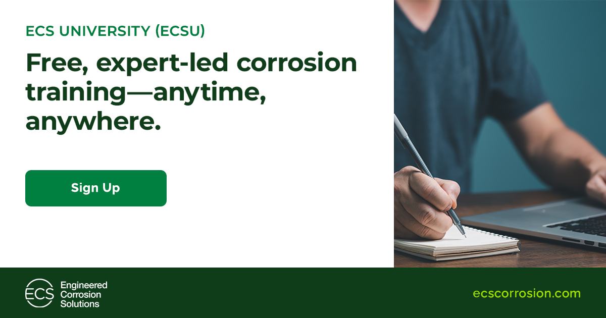 ECSU Online offers... - Engineered Corrosion Solutions, LLC | Facebook