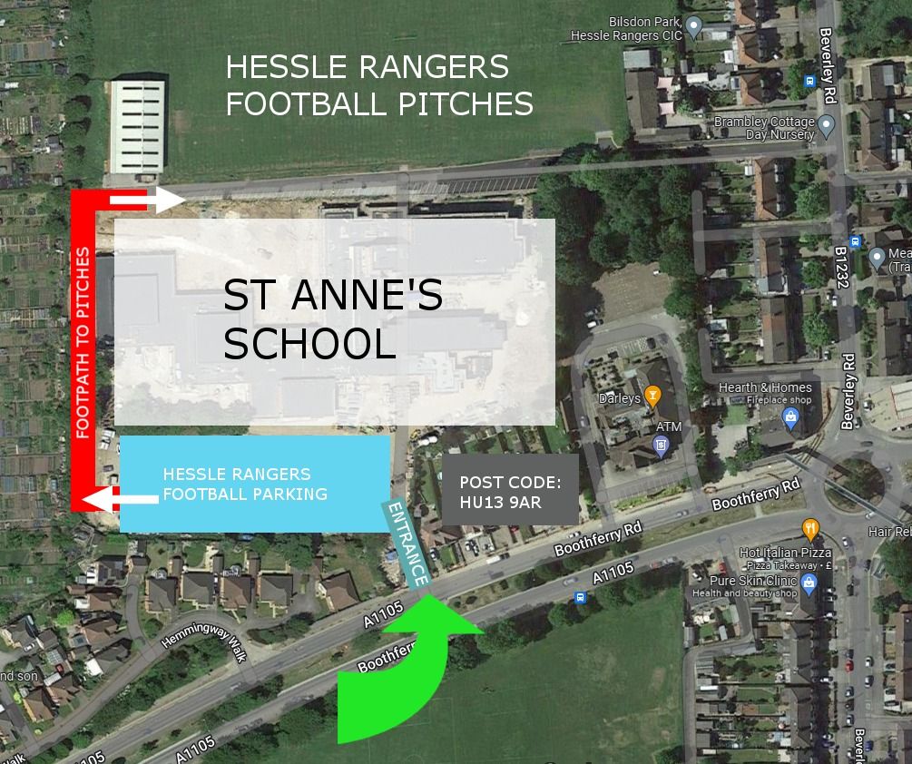 Hessle Rangers First... - Hessle Rangers First Touch Football