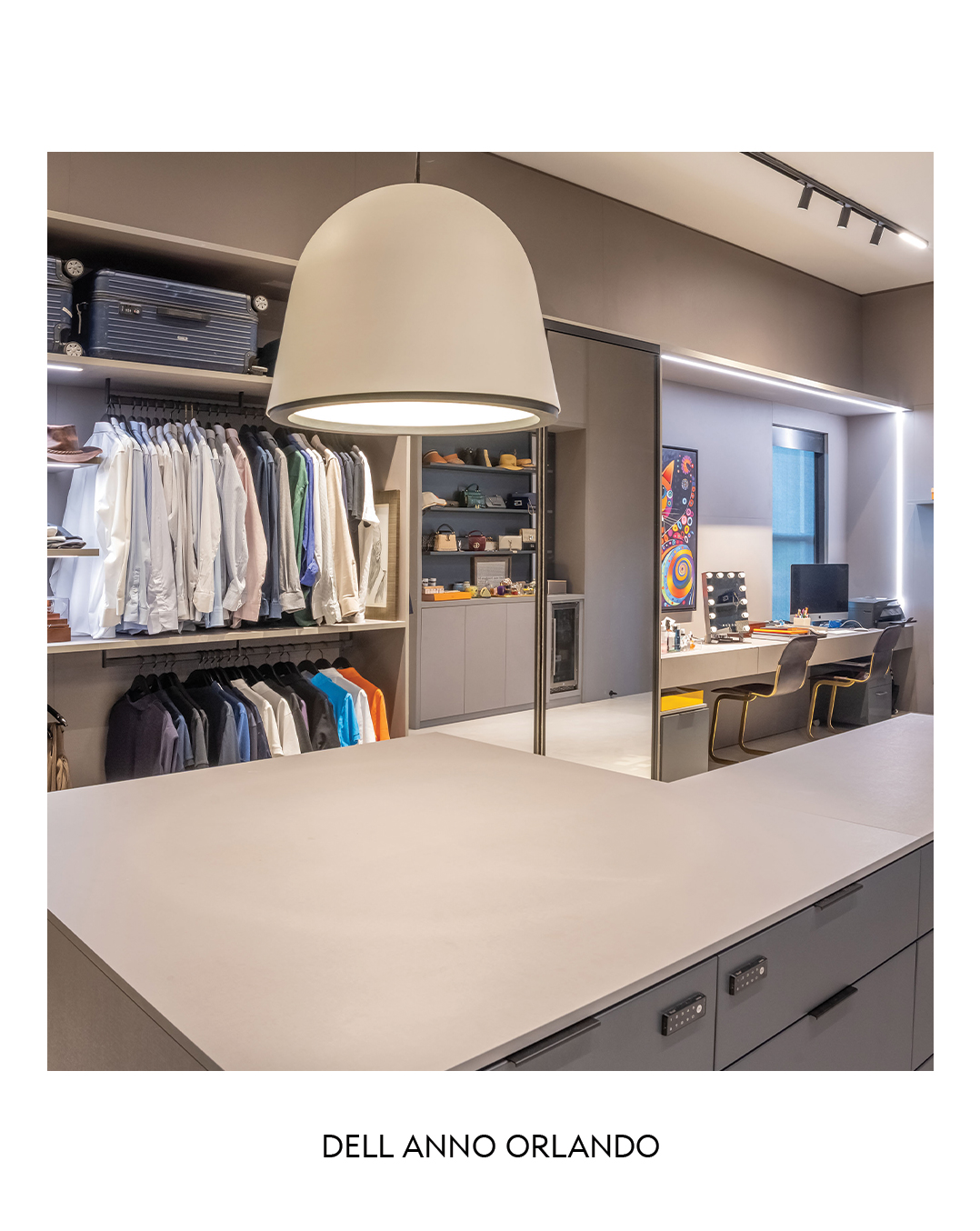 A custom-designed closet with... - Dell Anno Home Design | Facebook