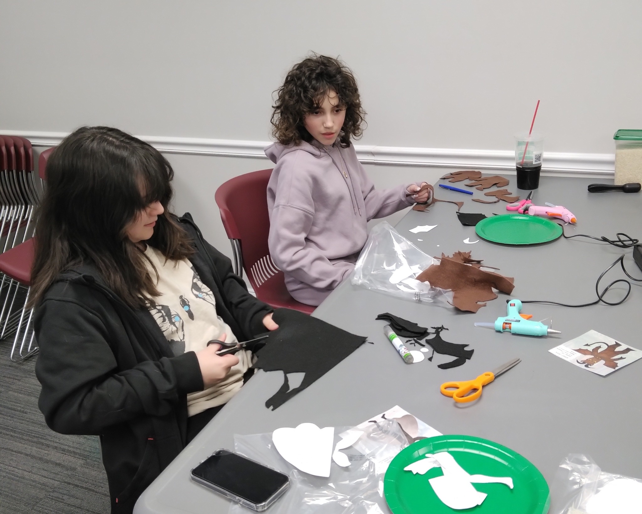 Littlestown - 2026-01-13 Cryptid Creations Cutting out pieces for ...