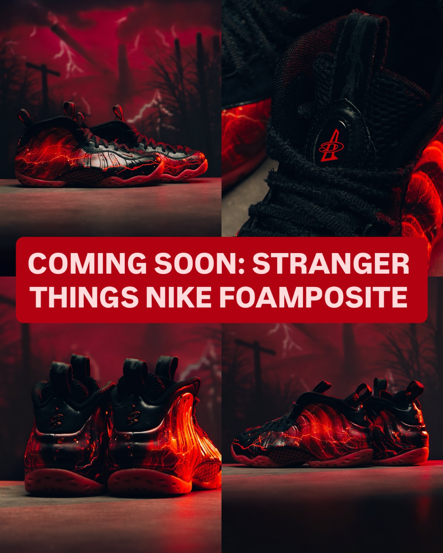 Detailed Look at the Stranger Things x Nike Air Foamposite One 