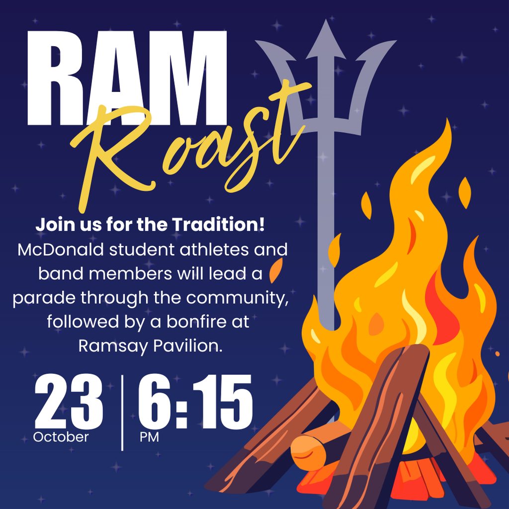🔥 RAM Roast – Parade Route... - McDonald Local Schools | Facebook