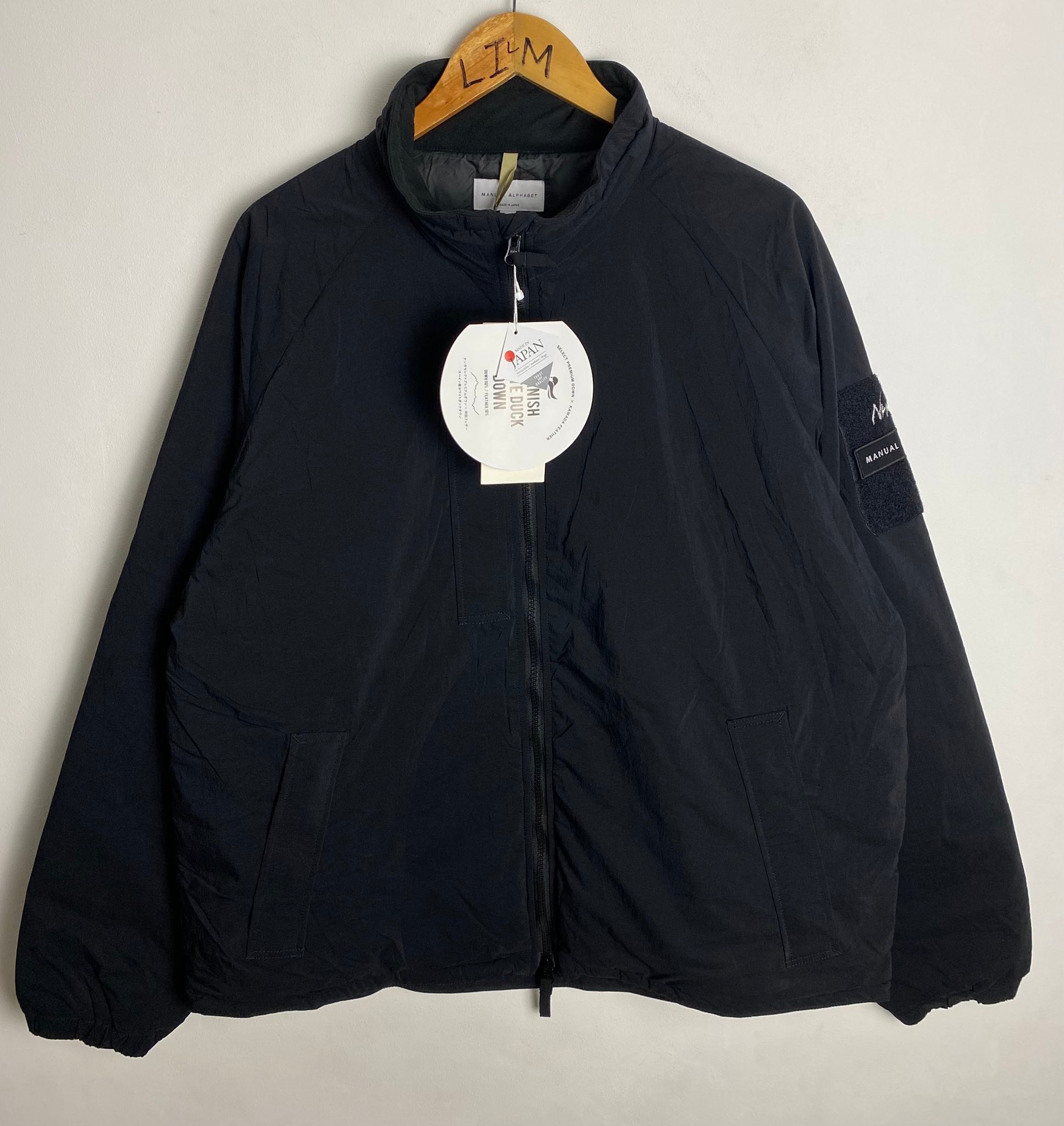 MANUAL ALPHABET x NANGA PCS Down Jacket - Packable Jacket - Size 