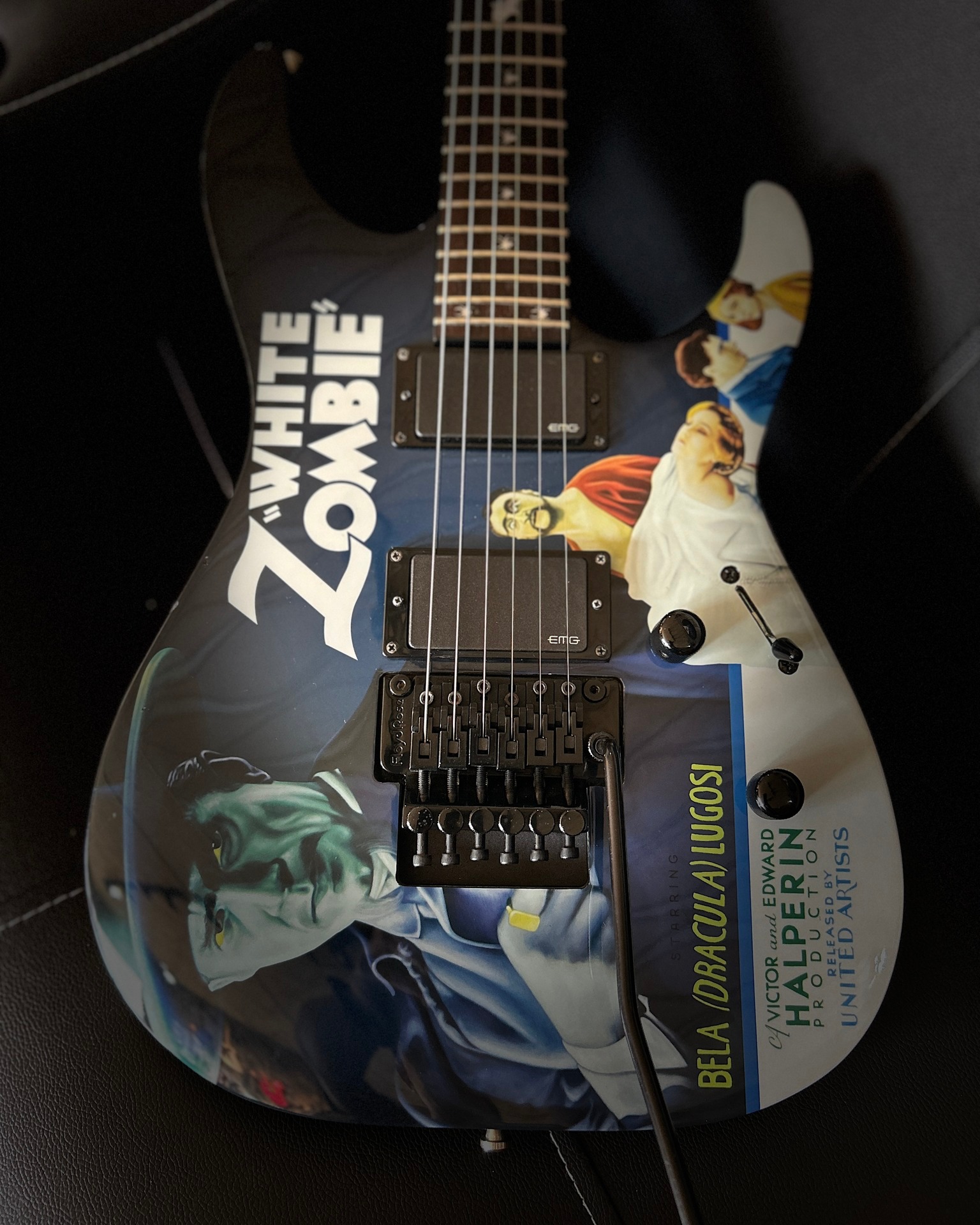 ? GAS ALERT ? ESP LTD KH-WZ White Zombie – Kirk Hammett 