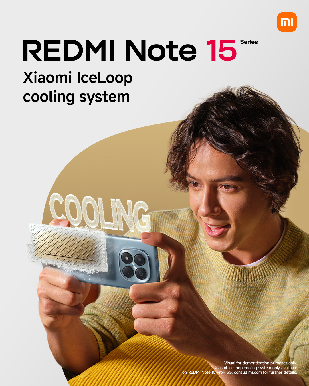 Xiaomi - First on the #REDMINote15Series, the Xiaomi IceLoop cooling ...