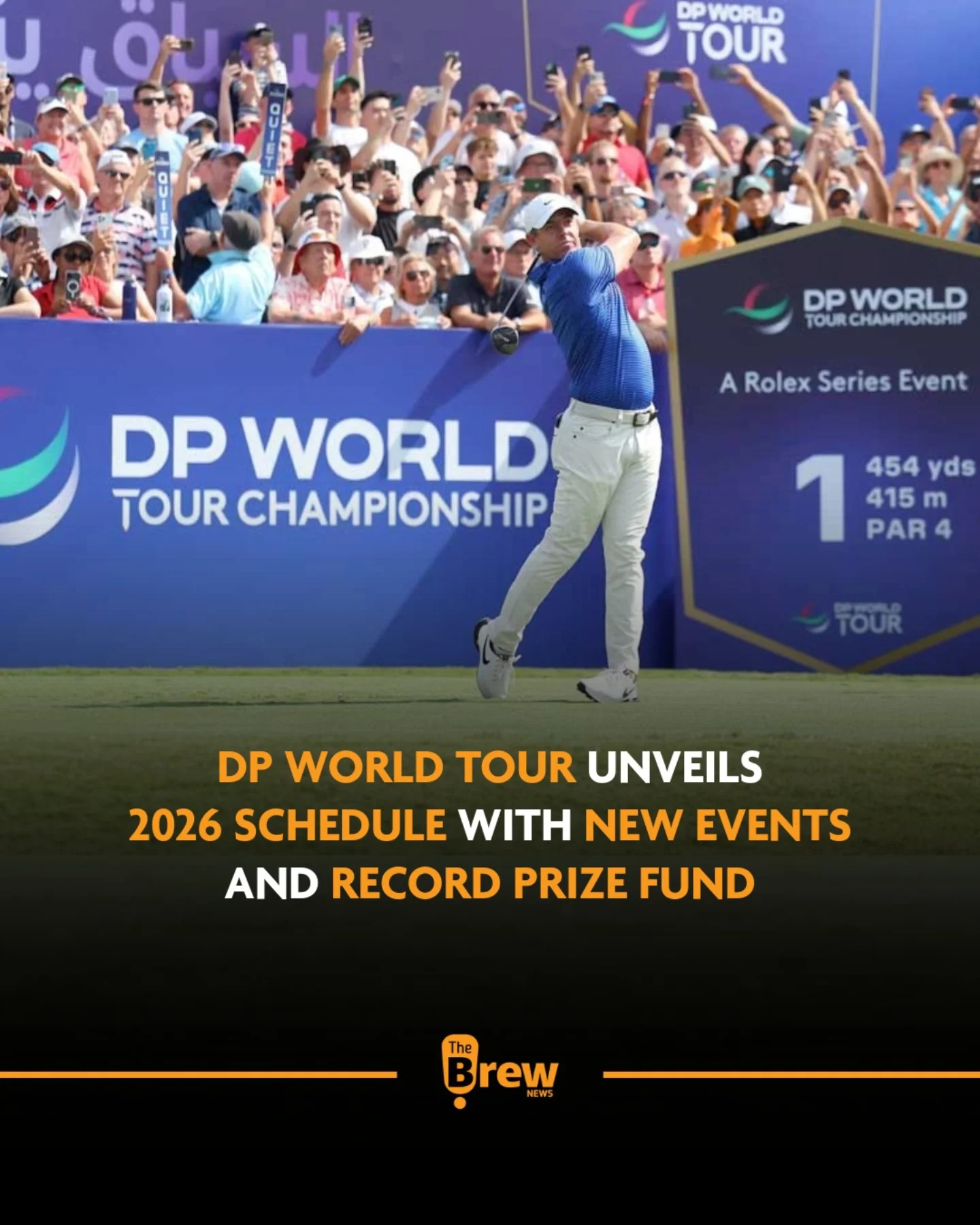 Thebrewnews - DP World Tour unveils 2026 schedule with new... | Facebook