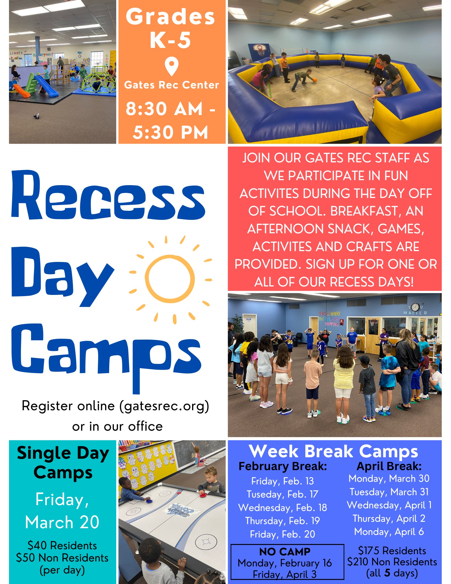 Gates Recreation and Parks Department | Rochester NY