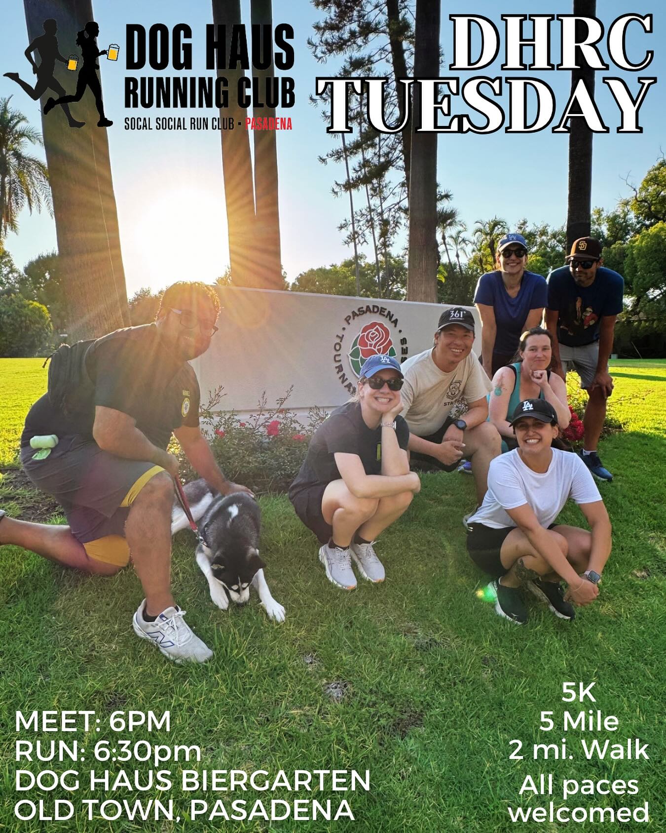 Dog Haus Running Club | Pasadena CA