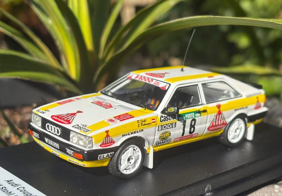 In stock now, from DSN (Trofeu brand) 1/43 Audi Coupe quattro