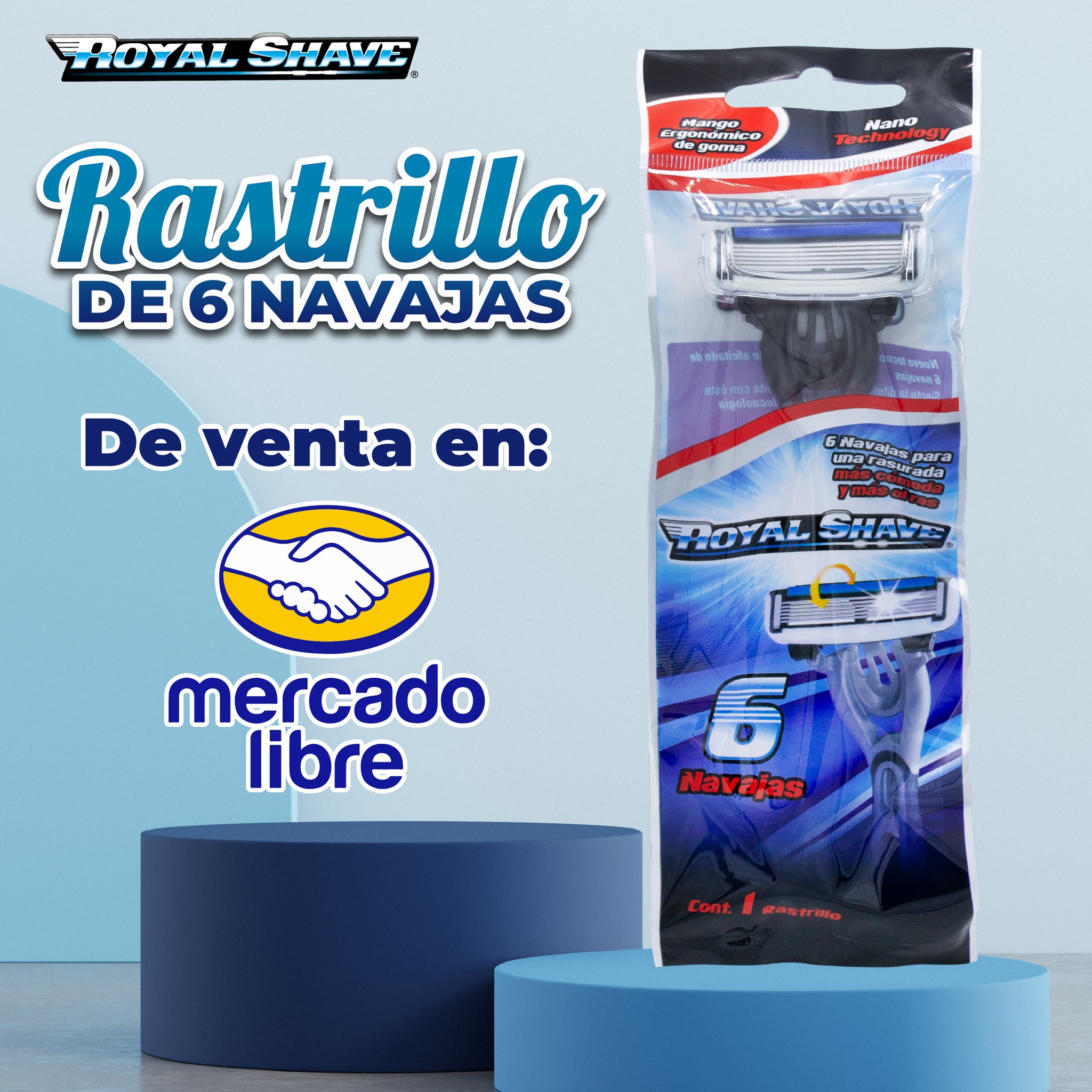 ROYAL SHAVE - Rastrillo Royal Shave de 4 navajas para dama🪒👩🏻💜 Siente ...