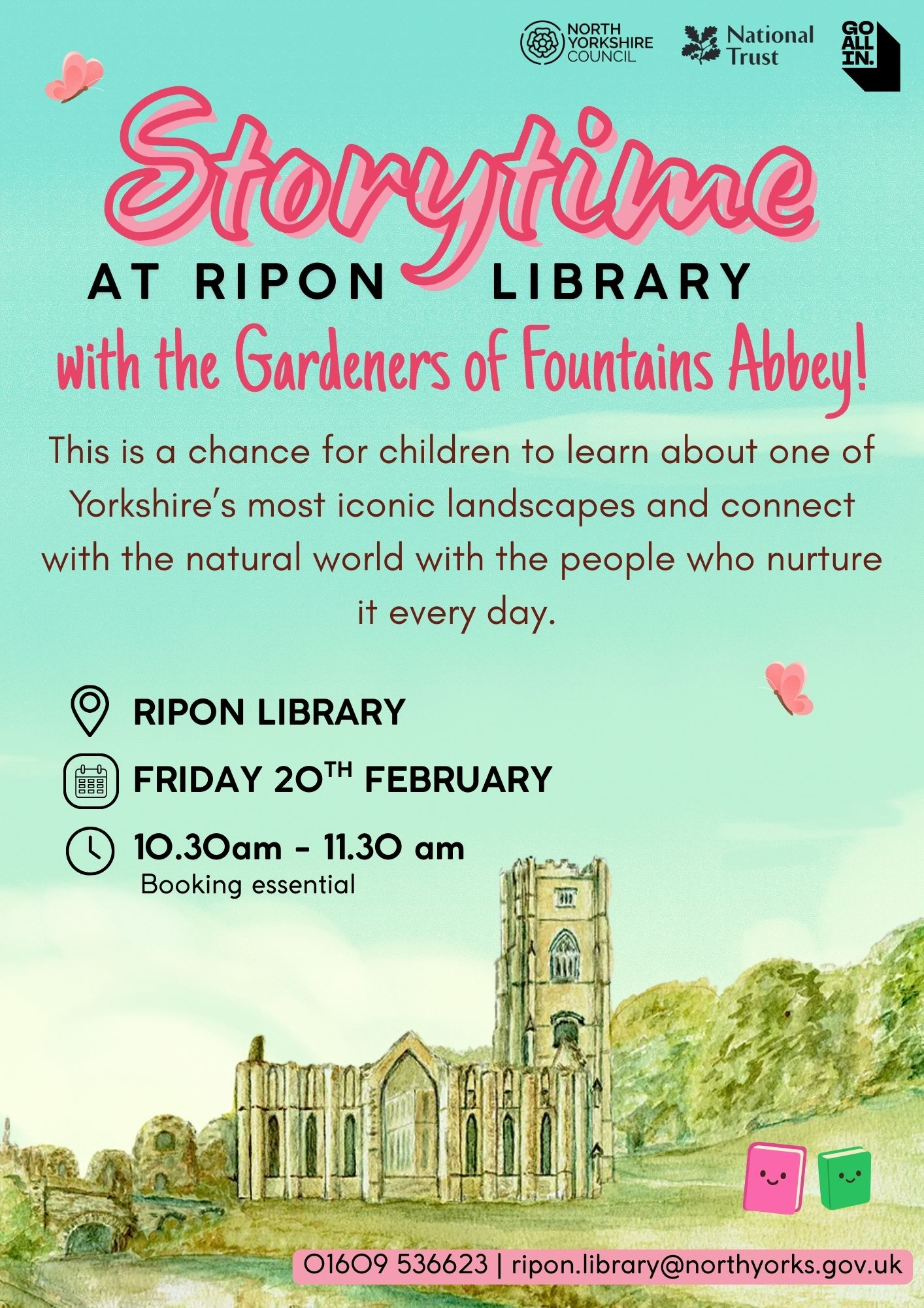 Ripon Library - 🌿 Half-Term Storytime at Ripon Library! 🌿... | Facebook