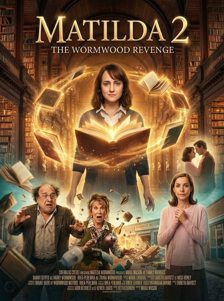 Reel - 🎬 Matilda 2: The Wormwood Revenge (2026) 👉 Mara Wilson, Danny ...