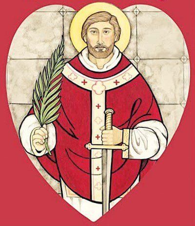 Our - Saint of the Day │February 14 is the feast of Saint Valentine. ♥️ ...
