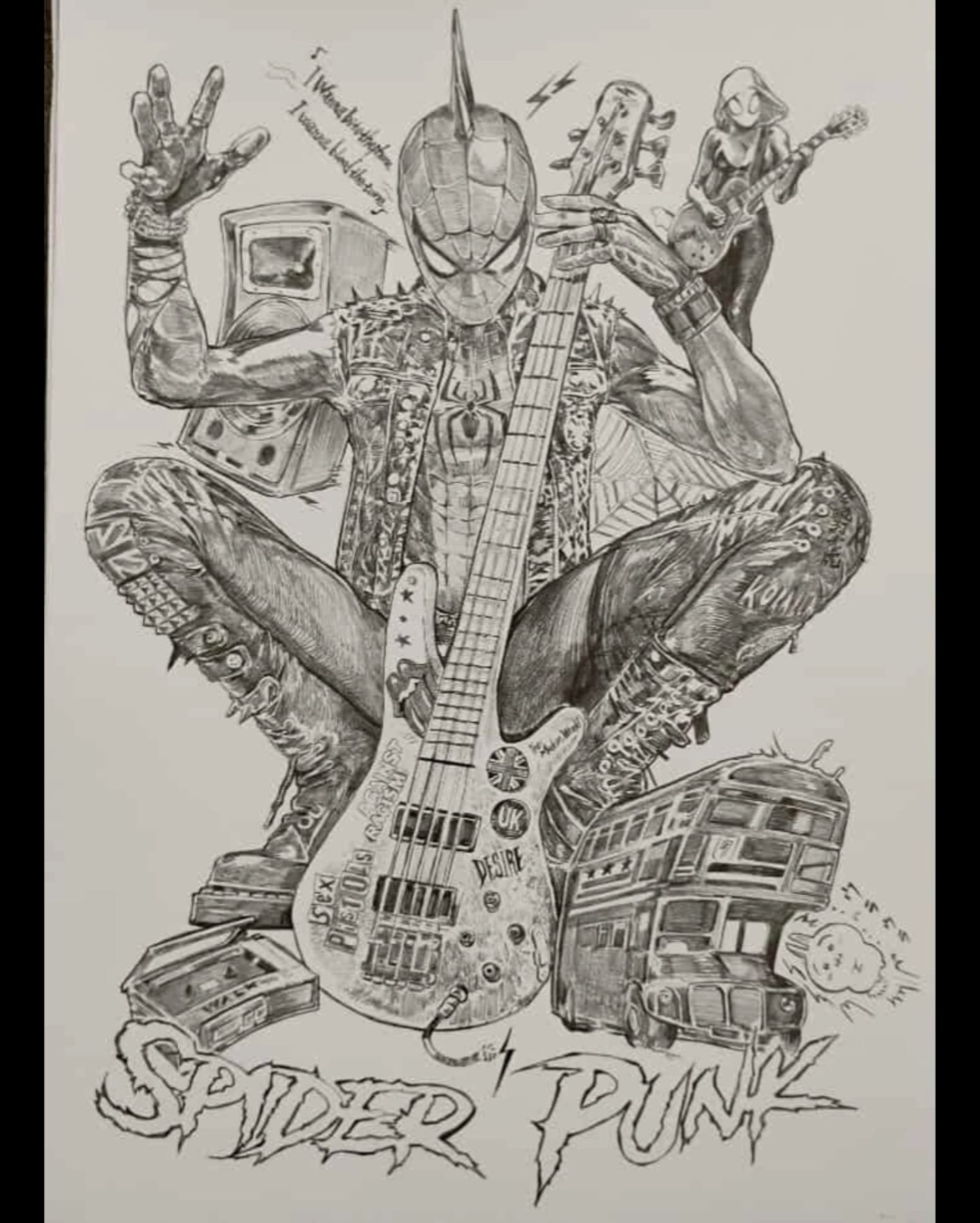 🎸🕷️ “Spider-Punk” is getting his own... - InkInk Collectibles | Facebook