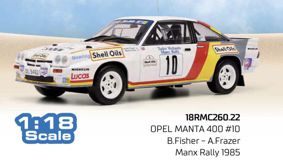 Rallymodels - Available to pre order from us now, IXO 1/18 Opel
