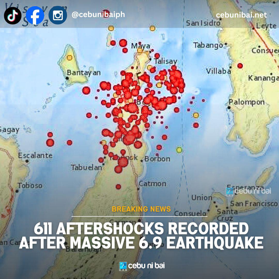 Cebu ni bai - More Than 600 Aftershocks Rock Cebu in Less... | Facebook