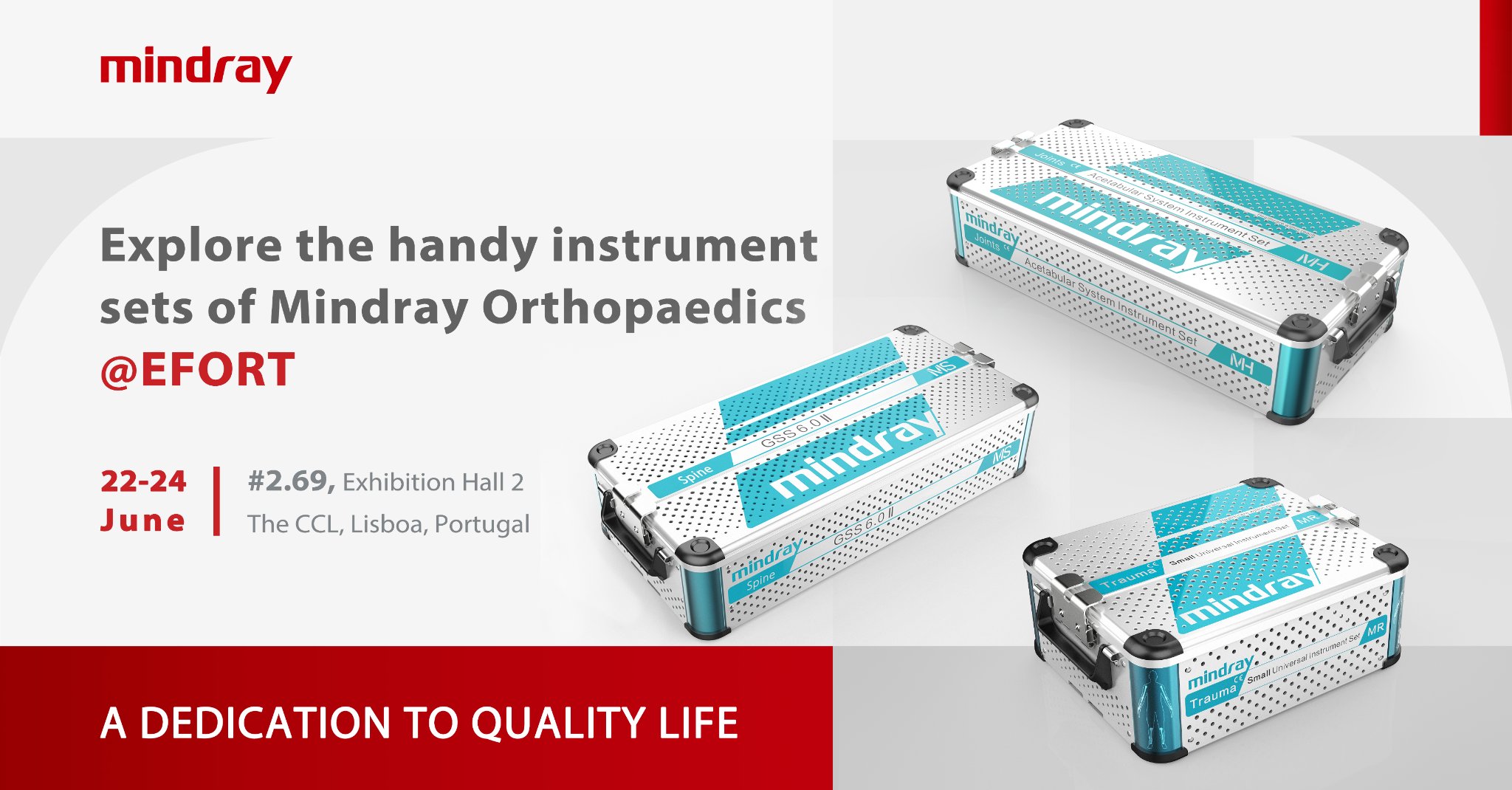 Mindray - Mindray Orthopaedics developed handy and dedicated instrument ...