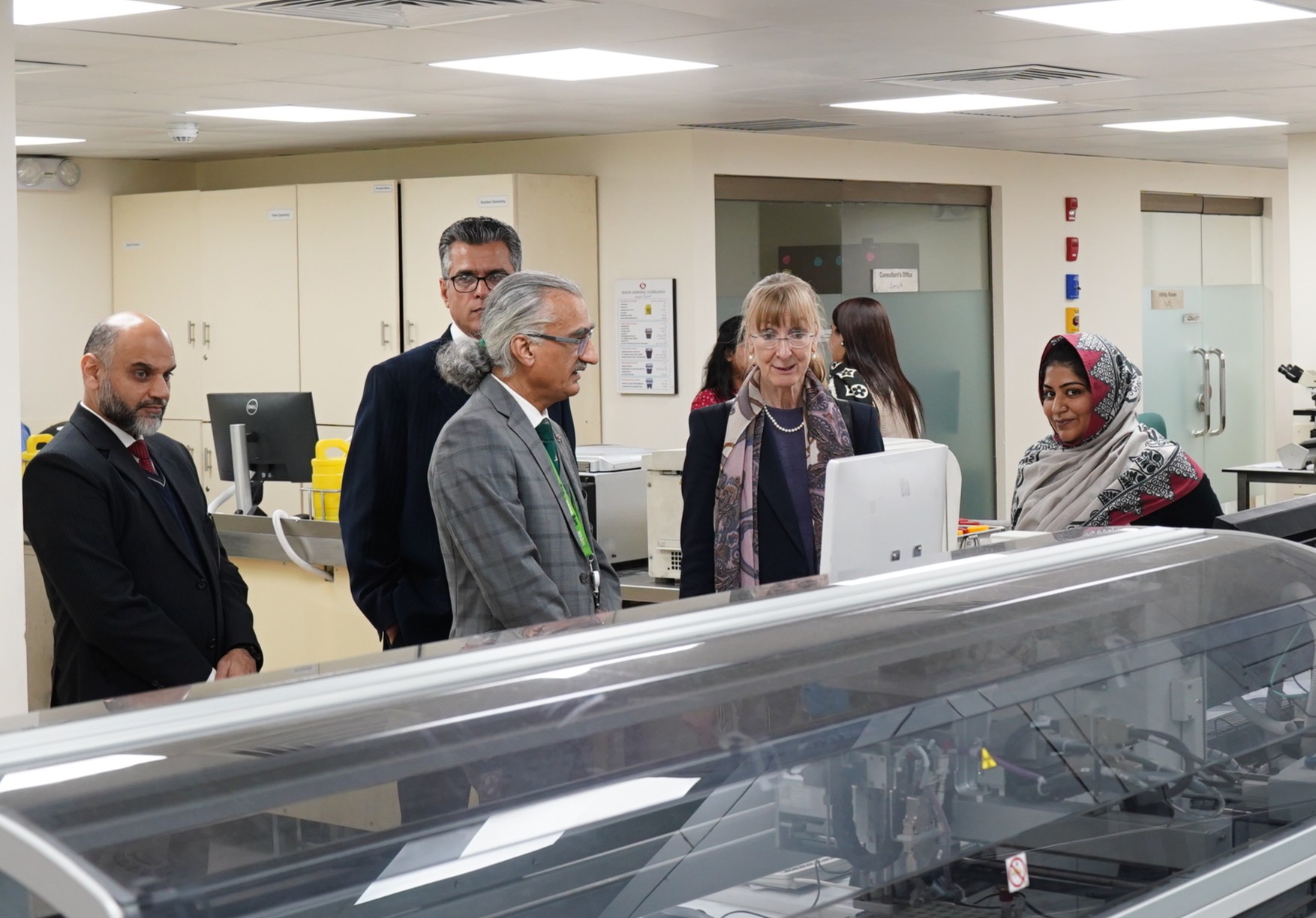 Shaukat - German Ambassador to Pakistan H.E. Ina Lepel toured Shaukat ...