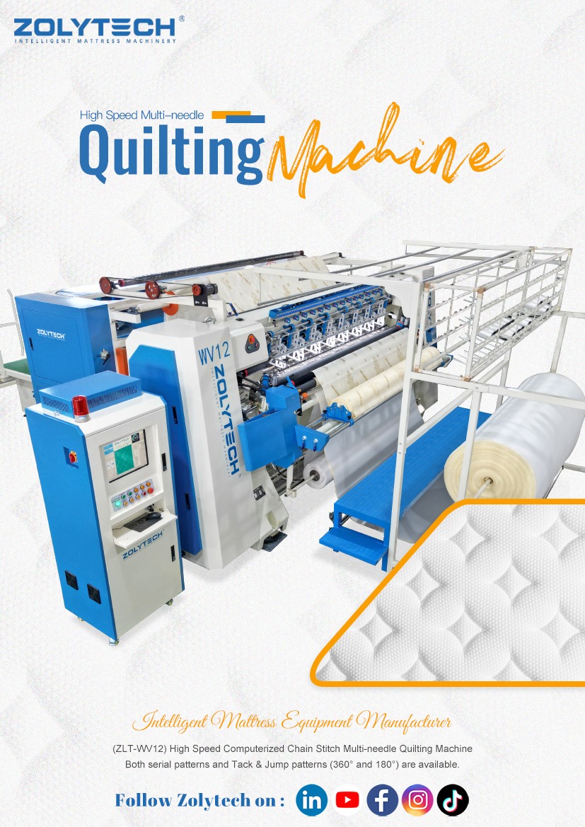 The ZLT-WV12 Multi-needle... - Zolytech Machinery CO., LTD | Facebook