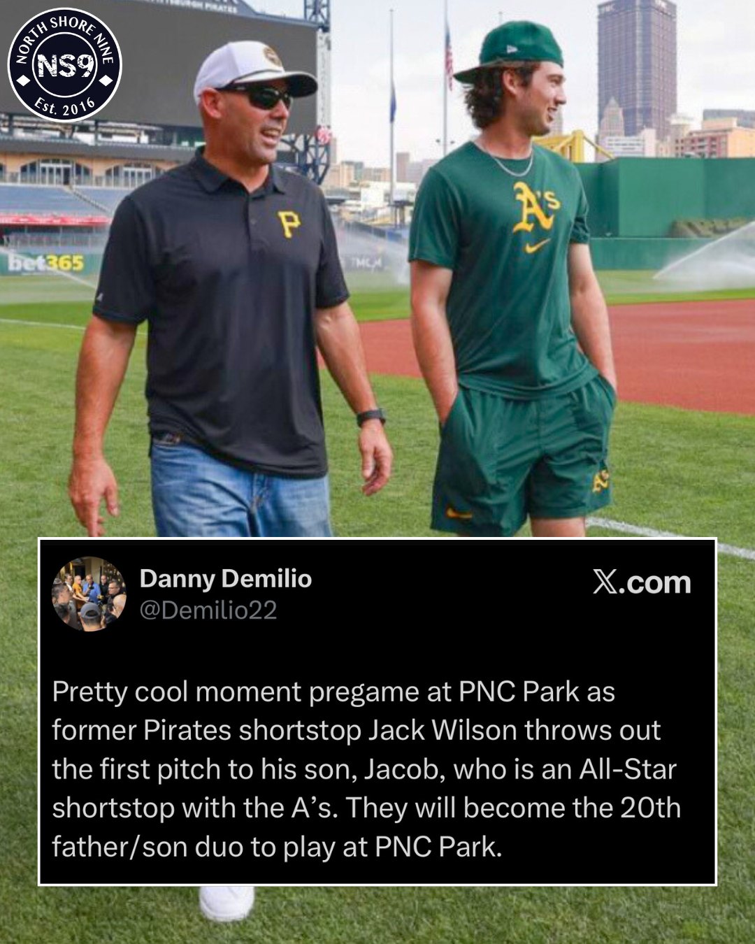 Jack & Jacob at PNC 🖤💛💚💛 Former... - North Shore Nine | Facebook