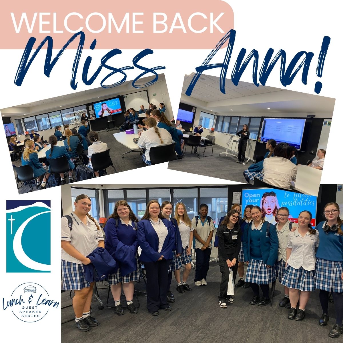 Caroline - We were so honoured to welcome back the inspiring Anna ...