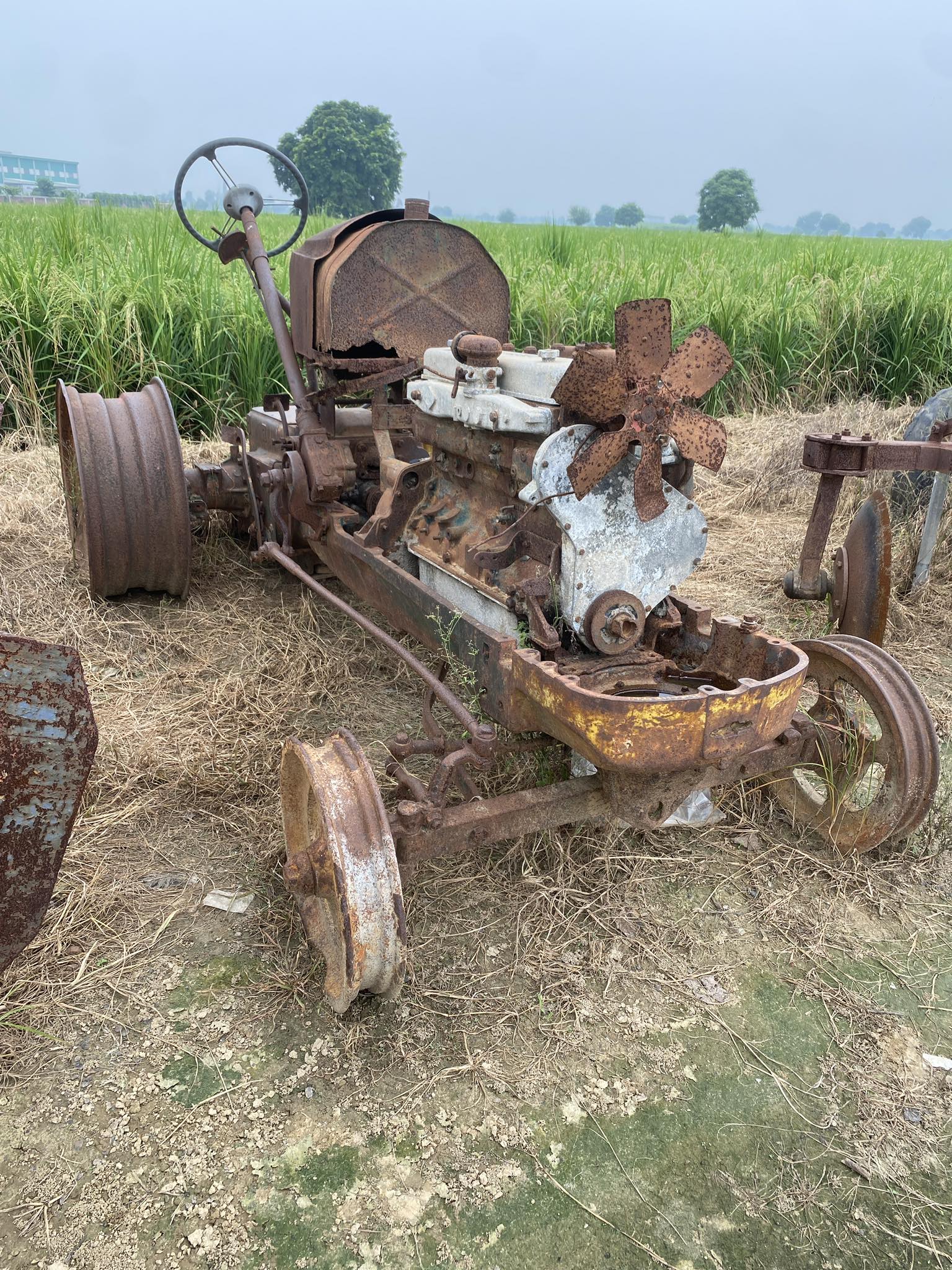 Power - Massey Harris 744 PD 4.7 Liter 6 Cylinder Engine Tractor Massey ...